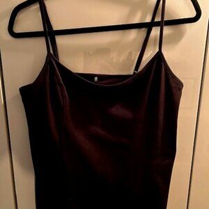New with Tags Garage Stretch Black Mini Dress w/built in shorts